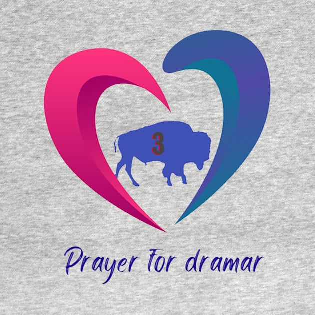 pray for damar hamlin 3 BUFFALO by KaniaAbbi